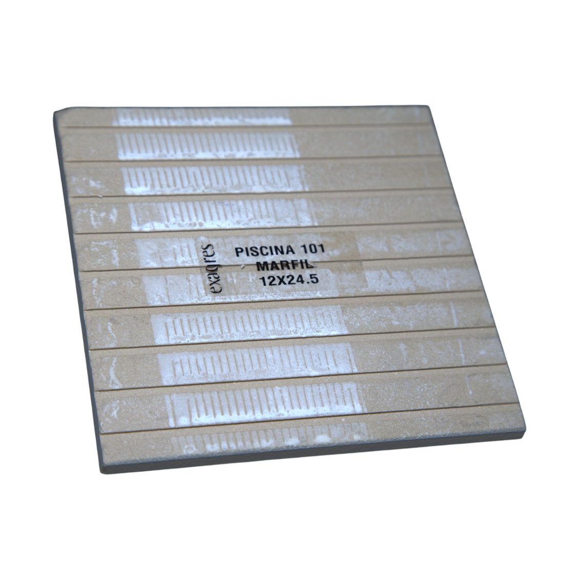 Изображение Плитка База Ондулада 12x24.5x0.9см (бежева) рiвна