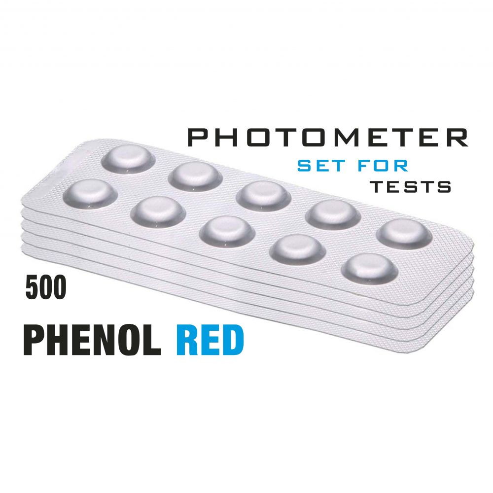 Изображение Таб. рН (Phenol Red) (500 піг/уп.) (10 піг/шт) PrimerLab/Photometer