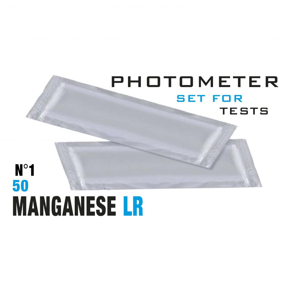 Изображение Порошок Manganese LR 1 (Марганець, 0.2 - 5 мг/л) 50 саше/уп. PramLab