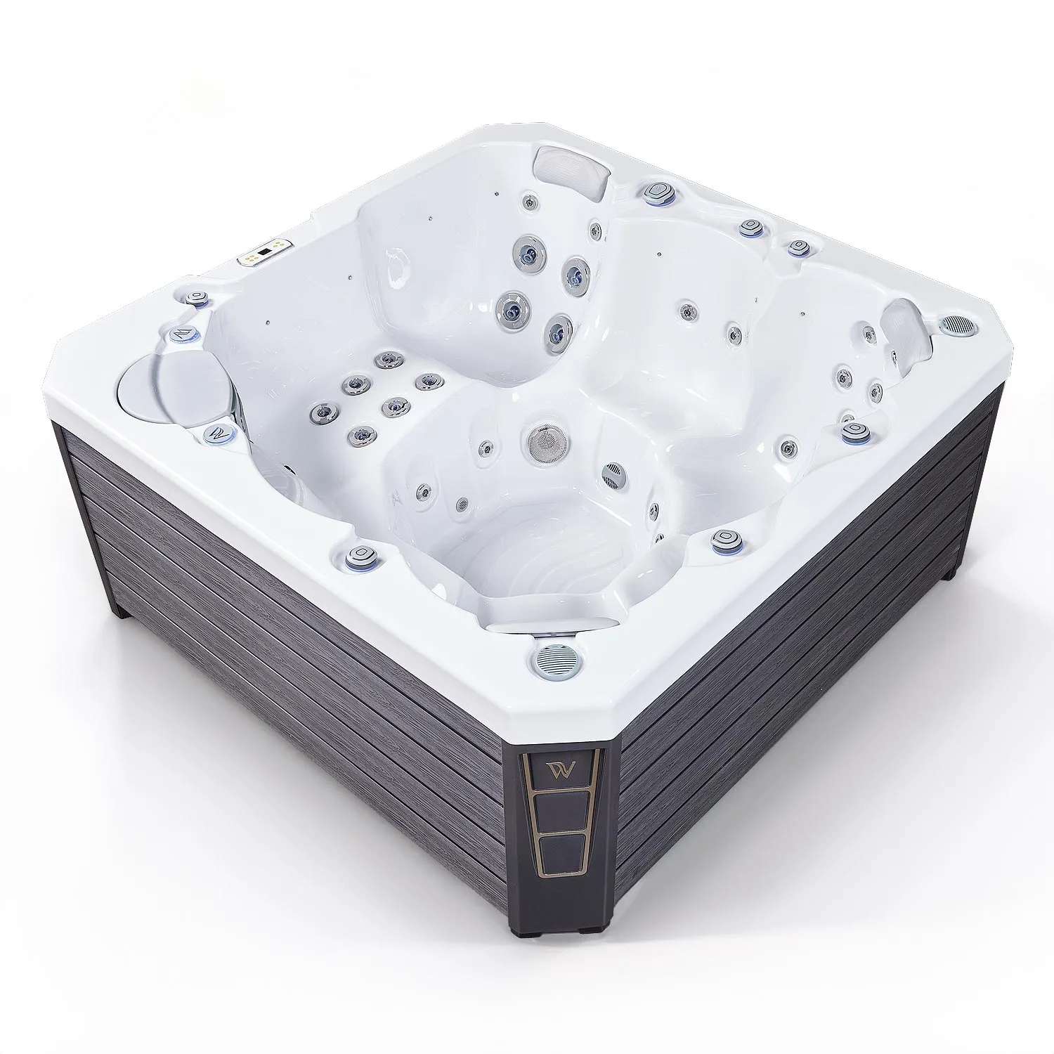 Изображение Prague Life Deluxe spa / WM00800-D, 6 мест, 200 × 200 × 90 cm