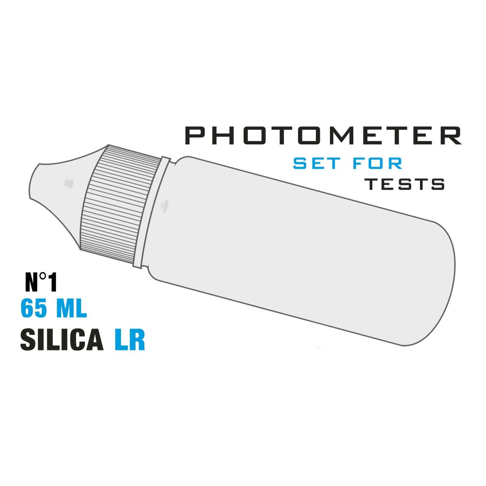 Изображение Рідина PL Silica LR 1 (Двоокис кремнію 0 - 5 мг/л) (162 test) 65 мл/уп PrimerLab