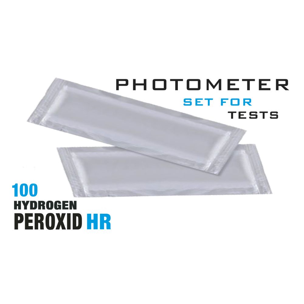 Изображение Порошок Hyd. Peroxid HR (Перекис водню, 0-200 мг/л) 100 саше/уп Photometer/Comporator