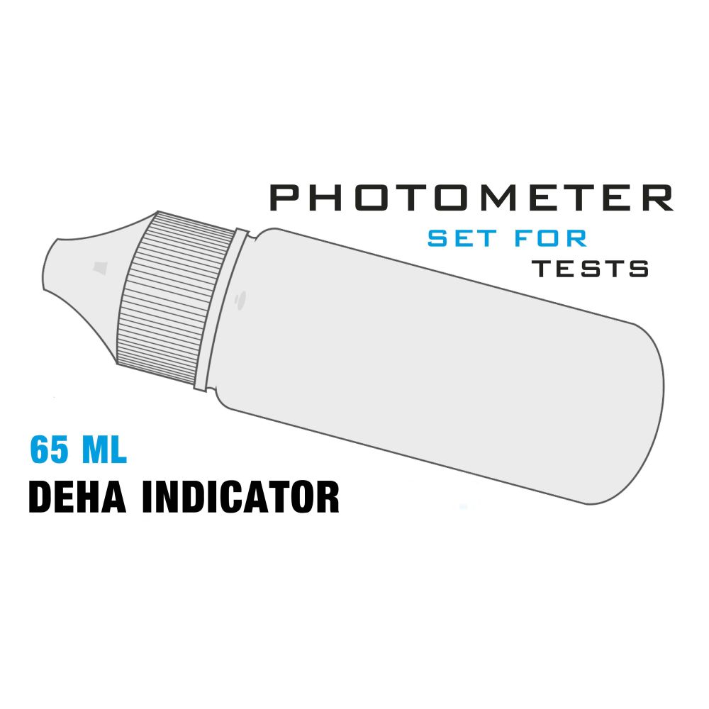 Изображение Рідина DEHA Indicator (Діетилгідроксиламін, 0.0 - 0.5 мг/л) 65мл/тюб Comporator