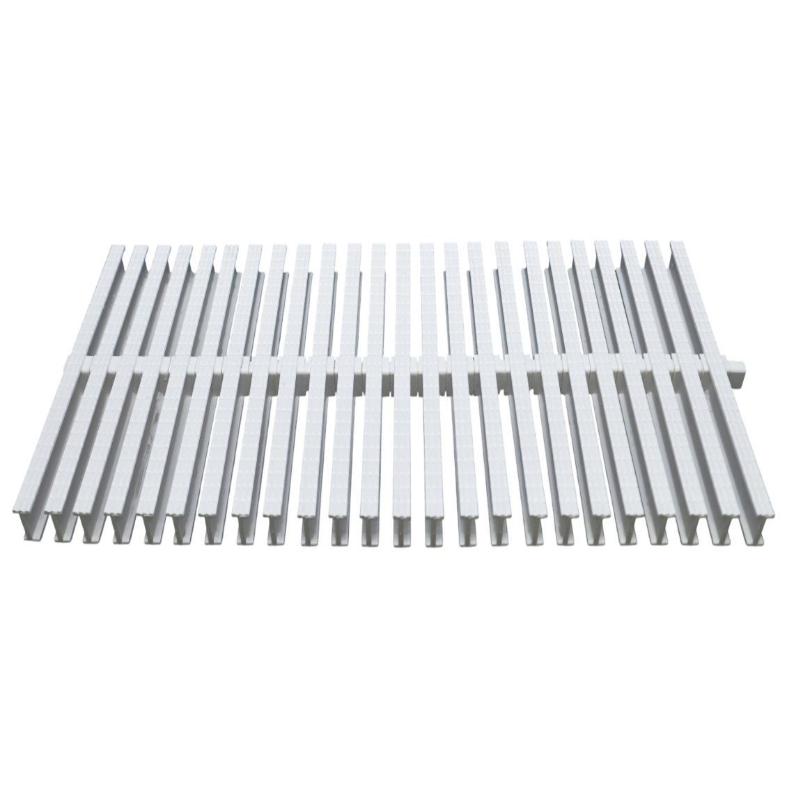 Изображение Решітка переливу 195*22 мм біла