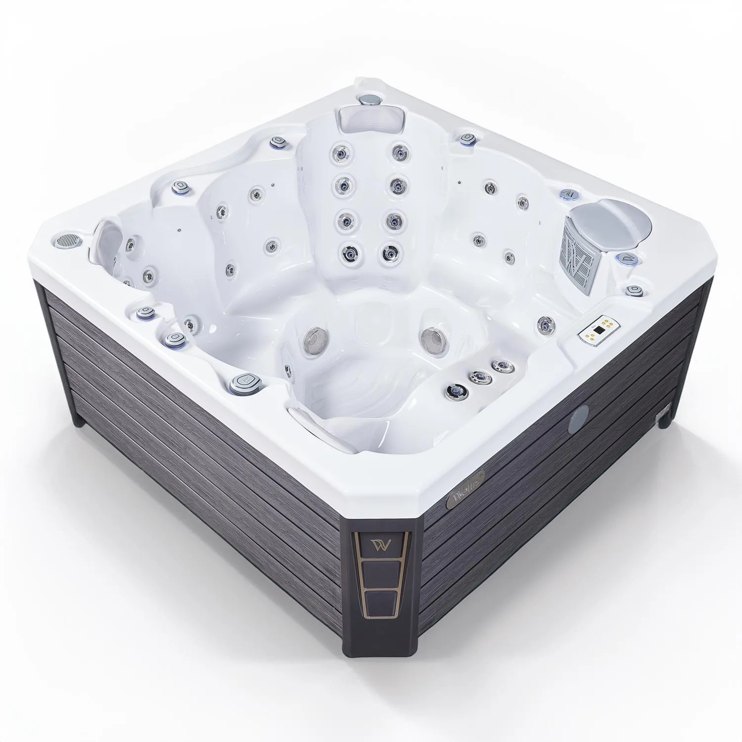 Изображение Prague Life Deluxe spa / WM00800-D, 6 мест, 200 × 200 × 90 cm