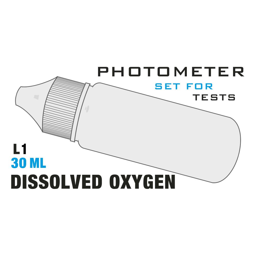 Изображение Рідина Dissolved Oxygen L1 (Розчинний кисень, 0-10 мг/л) 30 мл/шт PrimerLab
