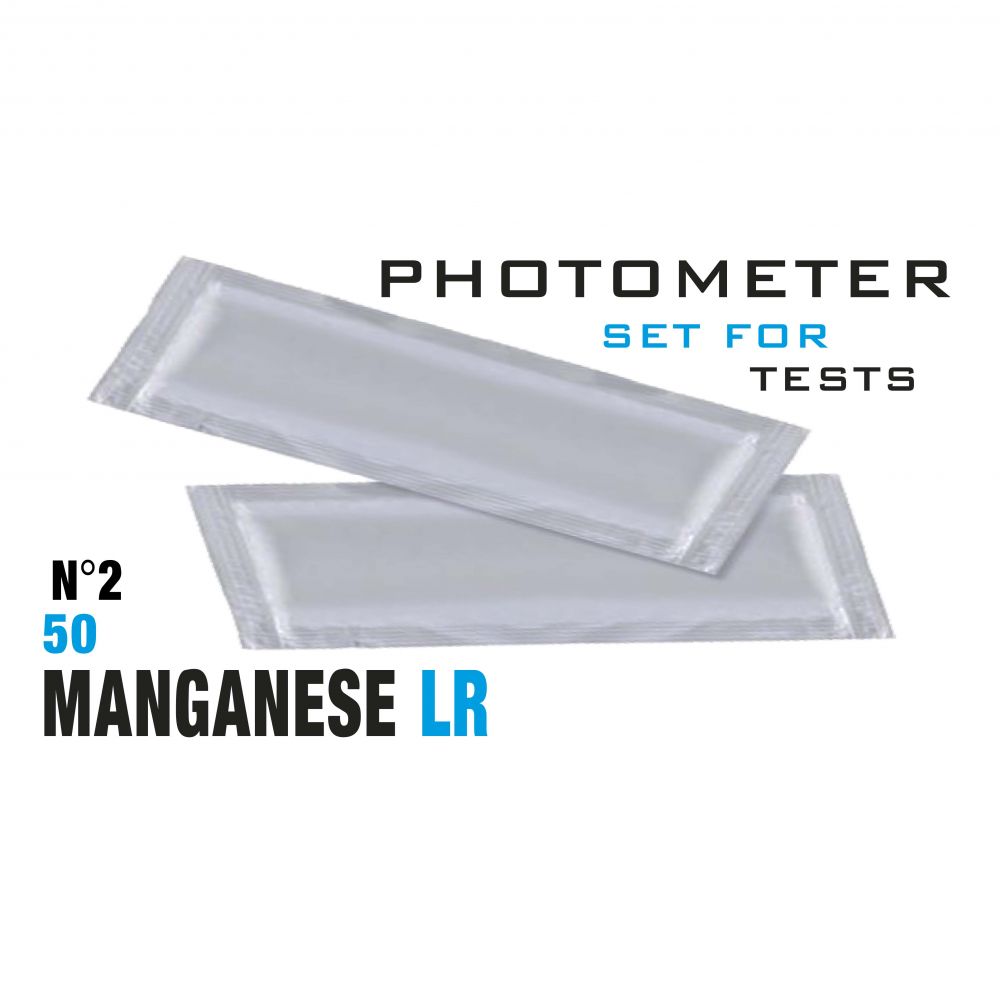 Изображение Порошок Manganese LR 2 (Марганець, 0.2 - 5 мг/л) 50 саше/уп. PramLab
