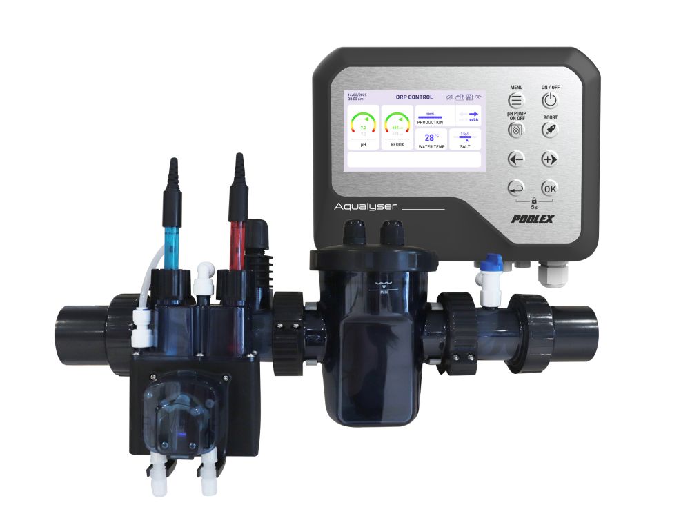 Изображение Електролізер  Aqualyser FLEX 80 м³, 20 г/год, Wi-Fi, pH/Redox   