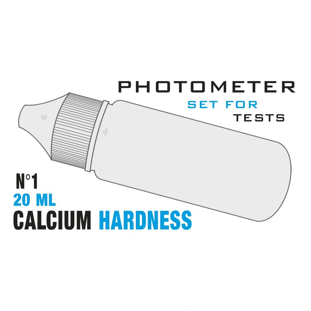 Изображение Рідина Calcium Hardness 1 (Кальцієва жорсткість 0 - 500 мг/л) 20 мл/уп PoolLab